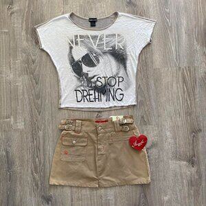 “Never Stop Dreaming” vintage wetseal top
